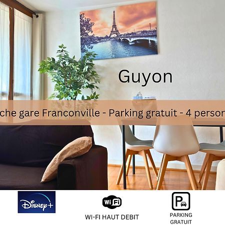 Apartamento Guyon - Cosy Proche Gare Parking Facile - Balcon #Sirdest Franconville  Exterior foto